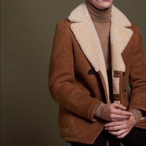PARKA-STYLE SHEEPSKIN COAT